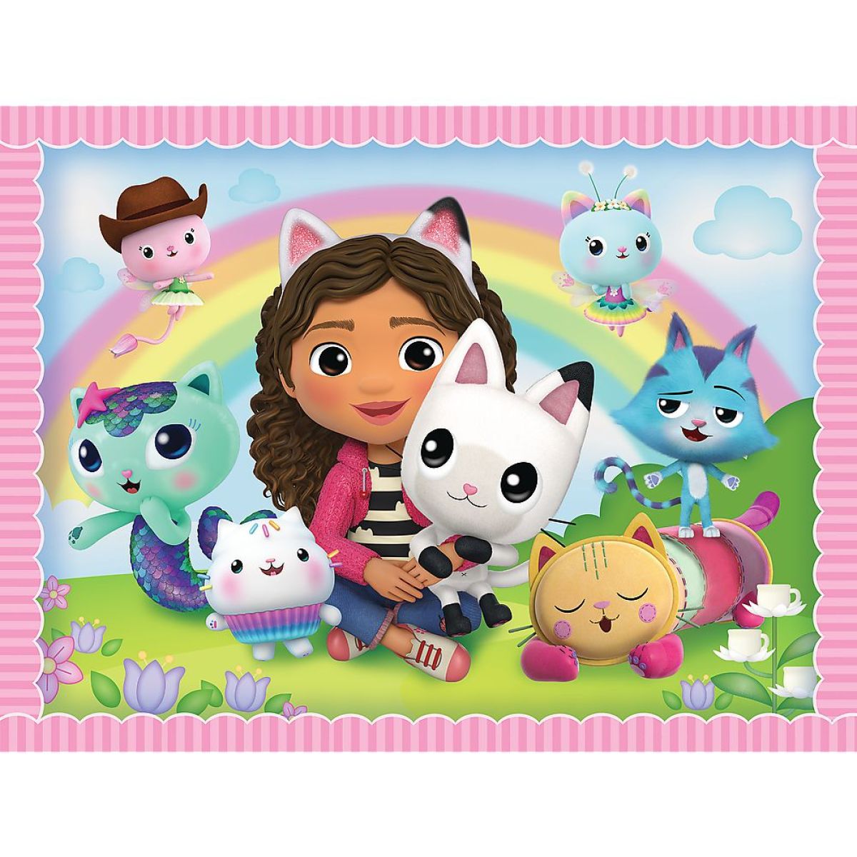 Trefl Puzzle Gábinčin kouzelný domeček 2v1 + pexeso
