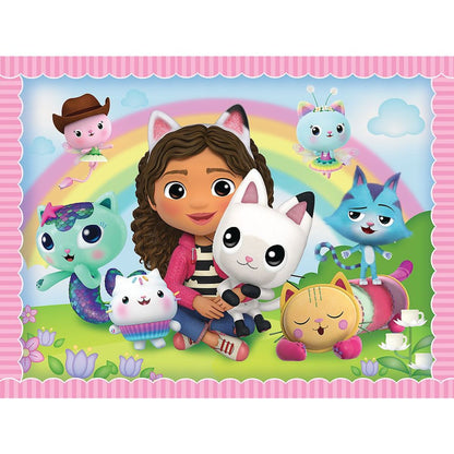Trefl Puzzle Gábinčin kouzelný domeček 2v1 + pexeso