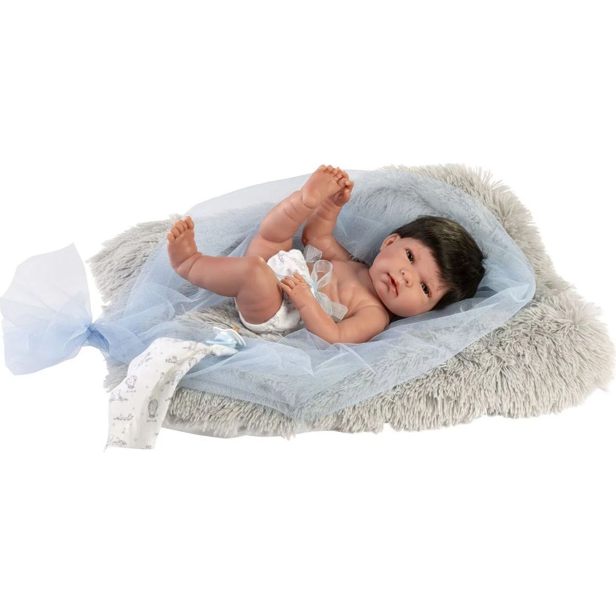 Llorens 73803 realistická panenka miminko s celovinylovým tělem 40 cm