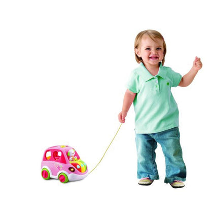 VTech Mluvící auto vkládačka růžové CZ