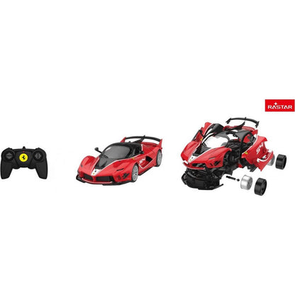 Epee Stavebnice RC auto 1 : 18 Ferrari červené 84 dílků