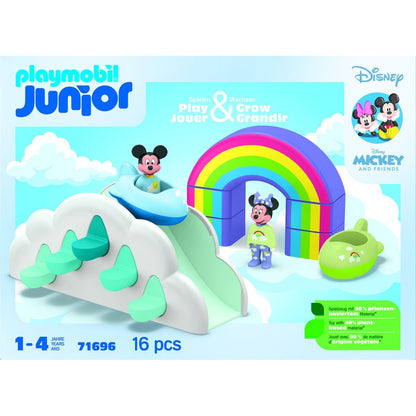 PLAYMOBIL® 71696 Junior & Disney: Obláčkový domek Mickeyho a Minnie
