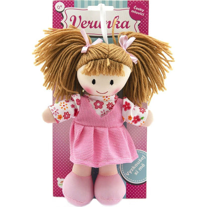 Teddies Panenka Verunka hadrová 20 cm česky mluvící