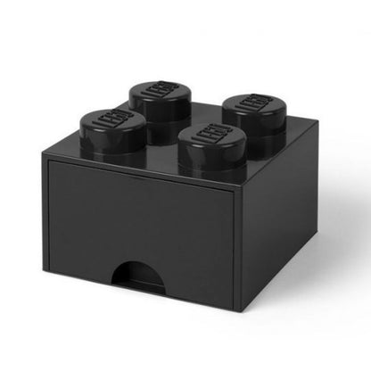 LEGO® úložný box 4 s šuplíkem 25 x 25 x 18 cm černá