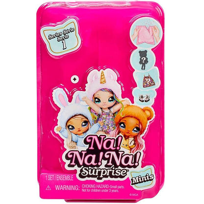 Na! Na! Na! Surprise Minis panenka 10 cm CJ Cuddles Kosočtverec - Poškozený obal