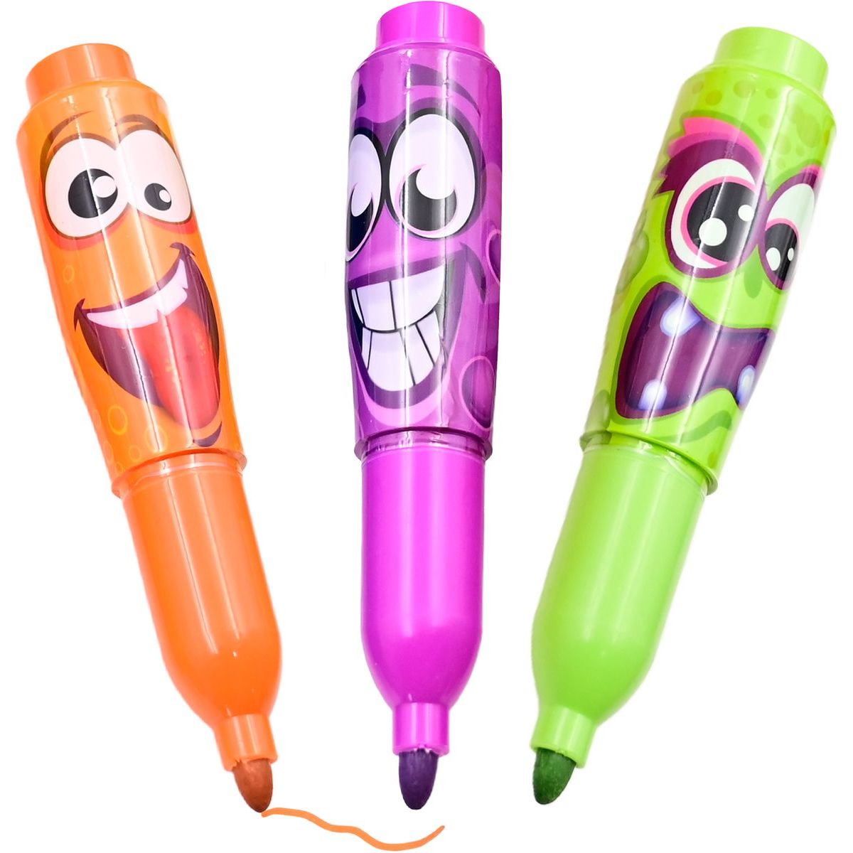 Alltoys Fixy voňavé Scentos Jumbo Funny Face 3ks