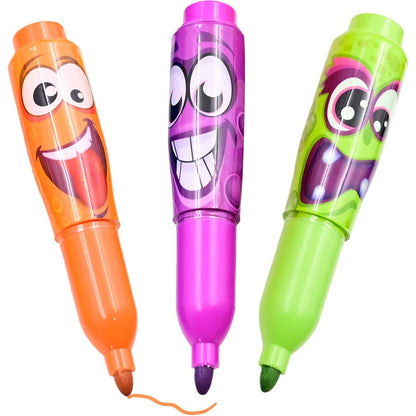 Alltoys Fixy voňavé Scentos Jumbo Funny Face 3ks