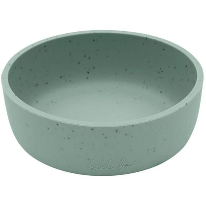 KikkaBoo Jídelní sada 5-dílná Platinum Silicone Sage