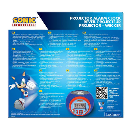 Lexibook Budík Sonic se stropním projektorem