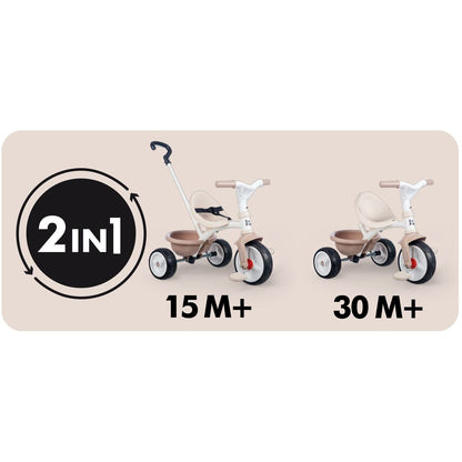 Tříkolka Be Move béžová