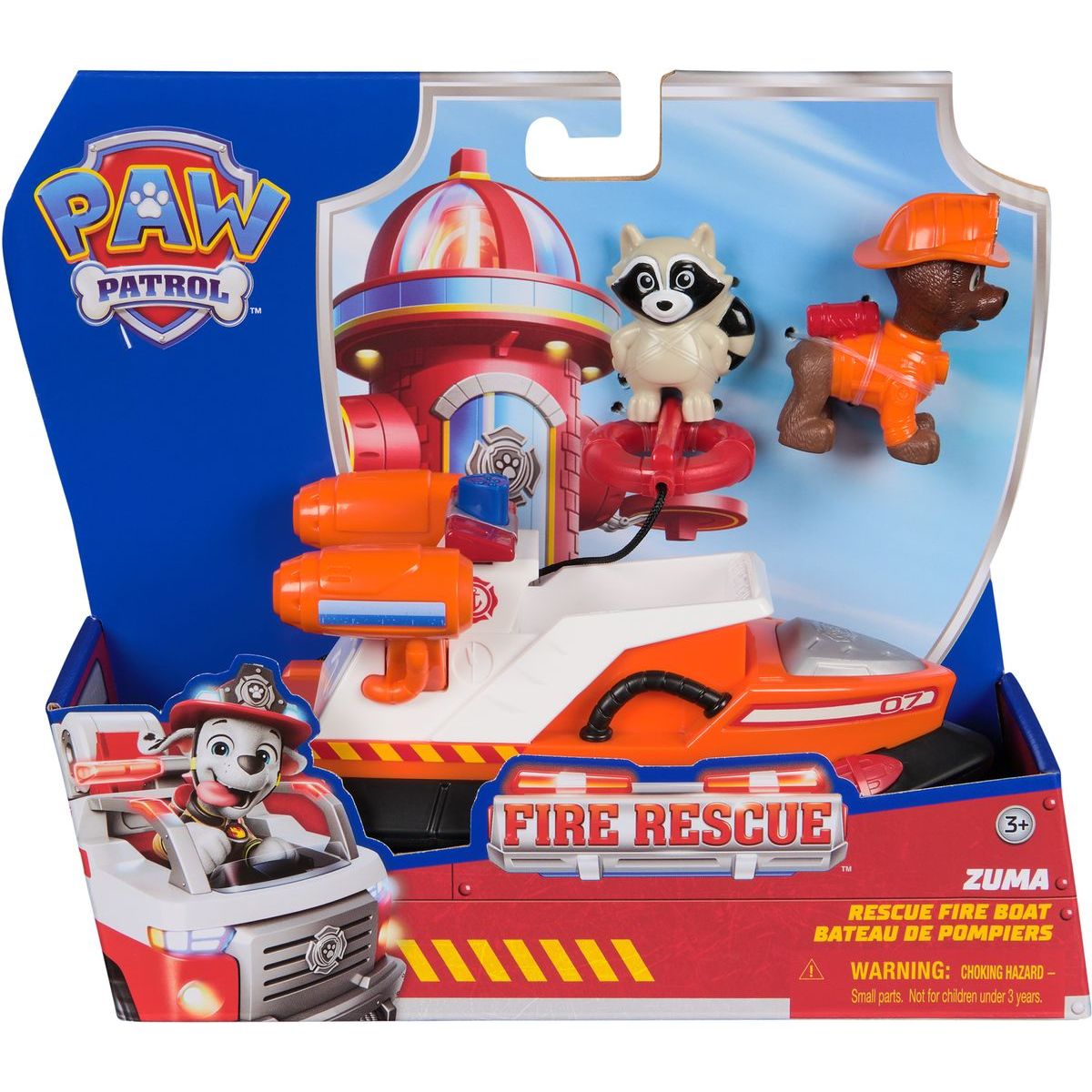Spin Master Tlapková patrola fire rescue vozidlo Zuma
