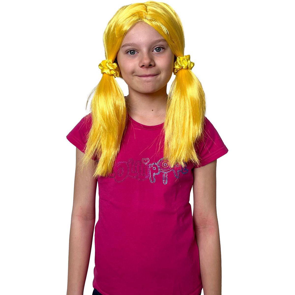 Paruka Lollipopz žlutá