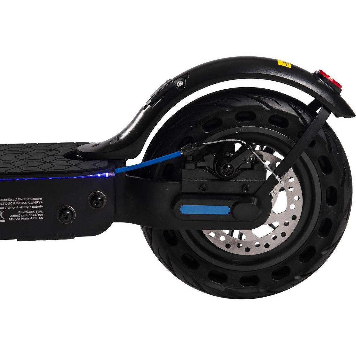 BLUETOUCH Elektrokoloběžka BT350 COMFY+ černomodrá