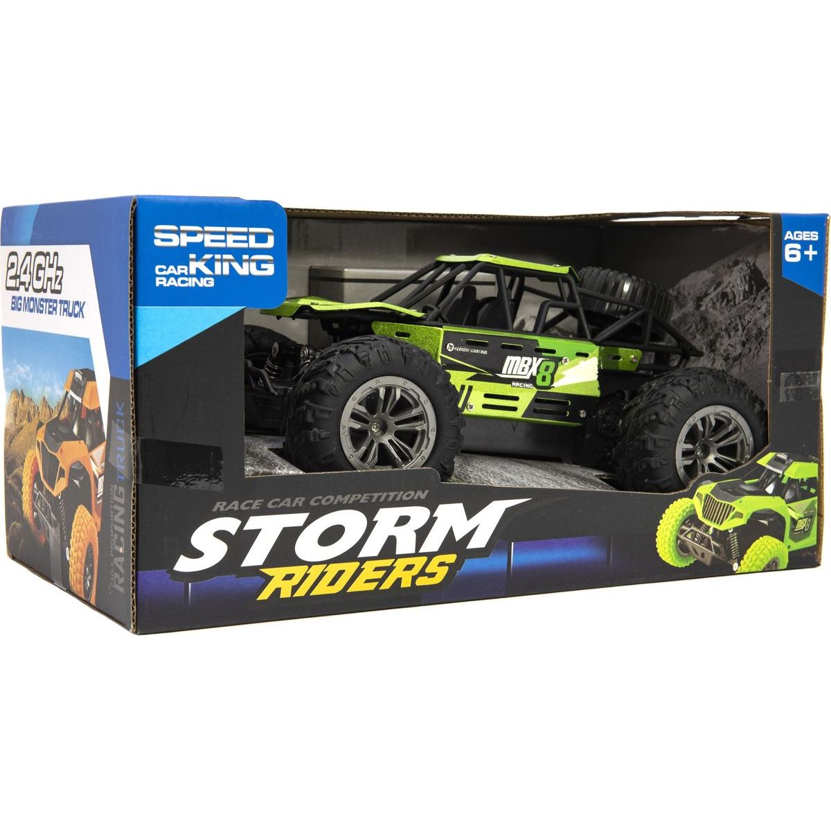 RC auto buggy terénní zelené 22 cm 2,4GHz
