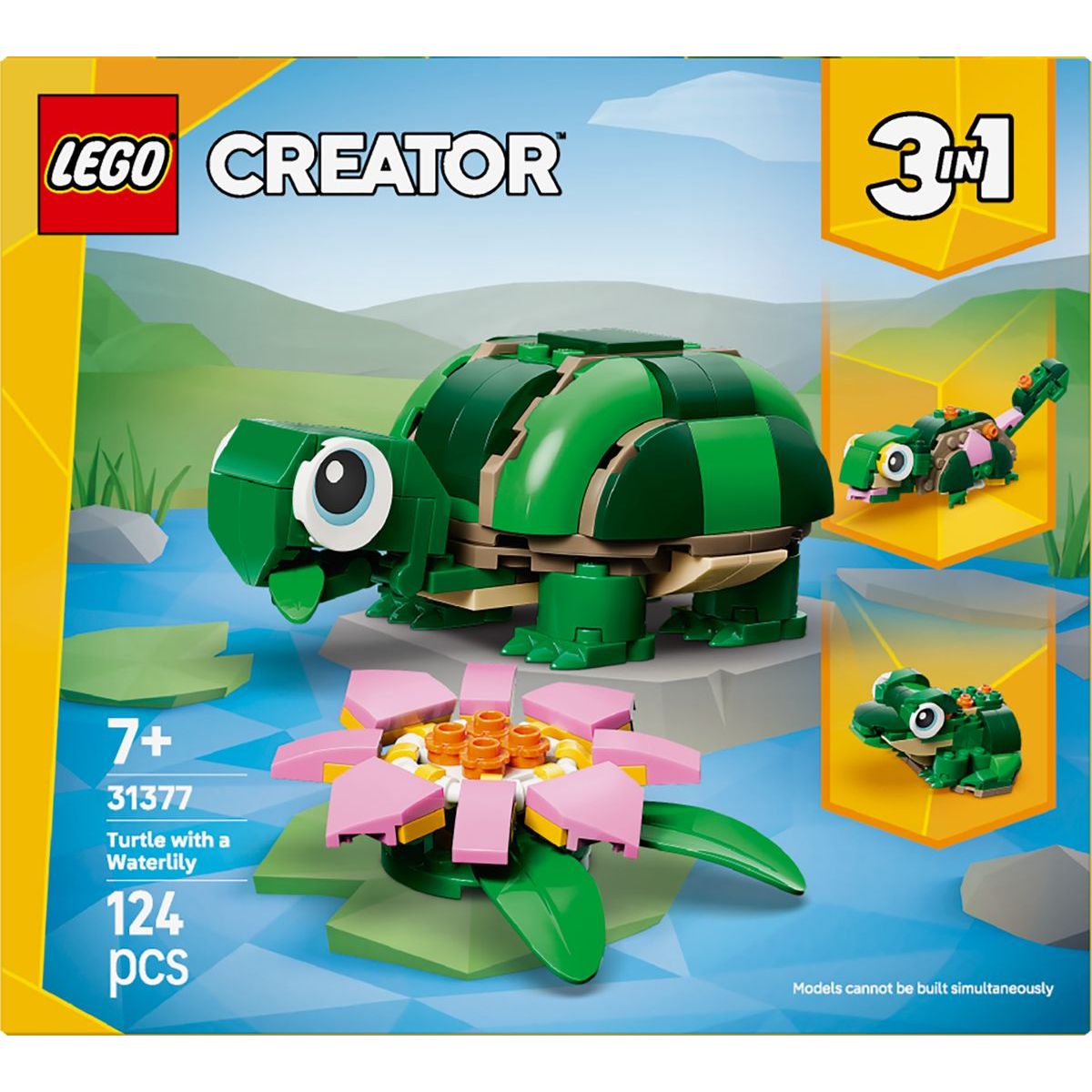 LEGO® 31377 Želva s leknínem
