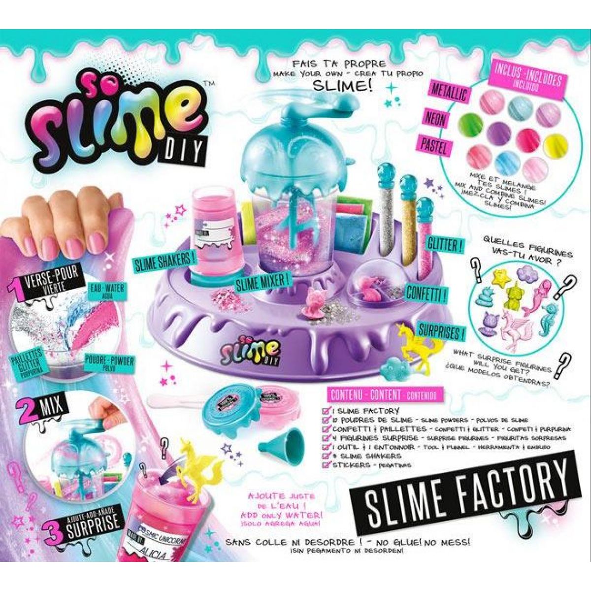 Slime sliz továrna na sliz pro holky