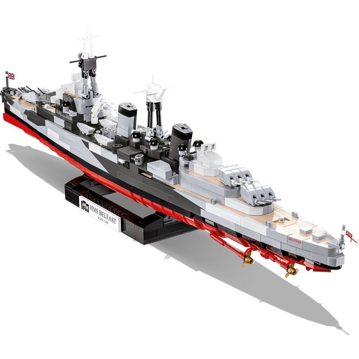 Cobi 4844 II. světová válka HMS Belfast IWM