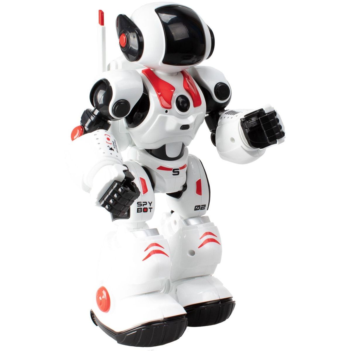 Robot Zigybot James, špion, programovací, 20 funkcí, 27 cm