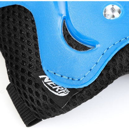 Spokey Hasbro Armor - 3-dílná sada dětských chráničů, modrá, vel. S