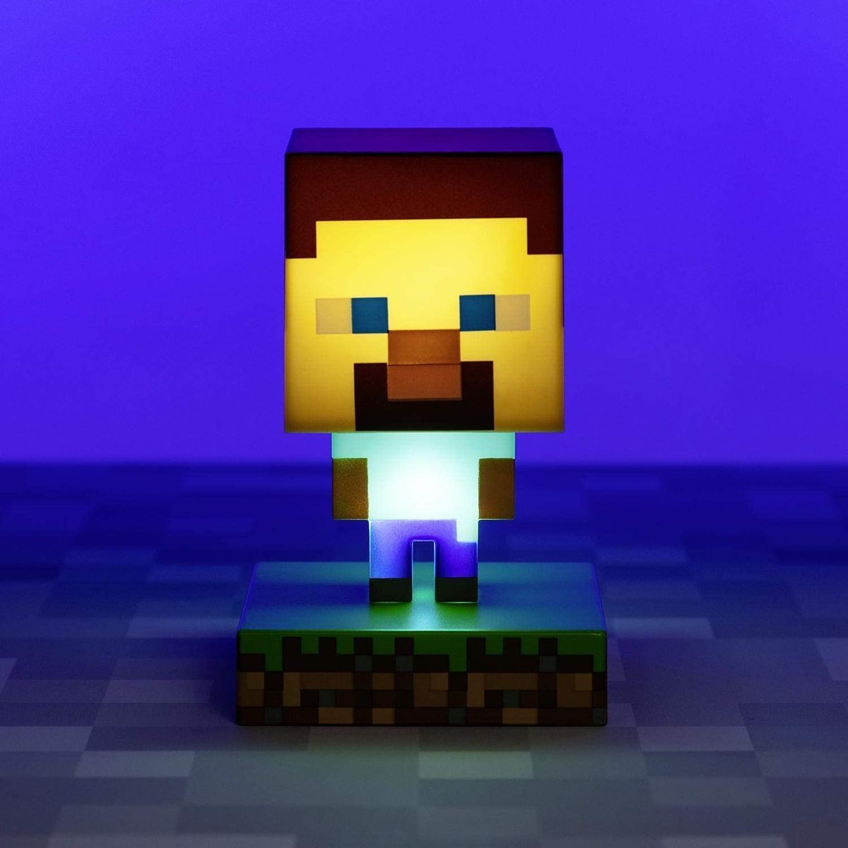 Epee Lampa Minecraft Steve