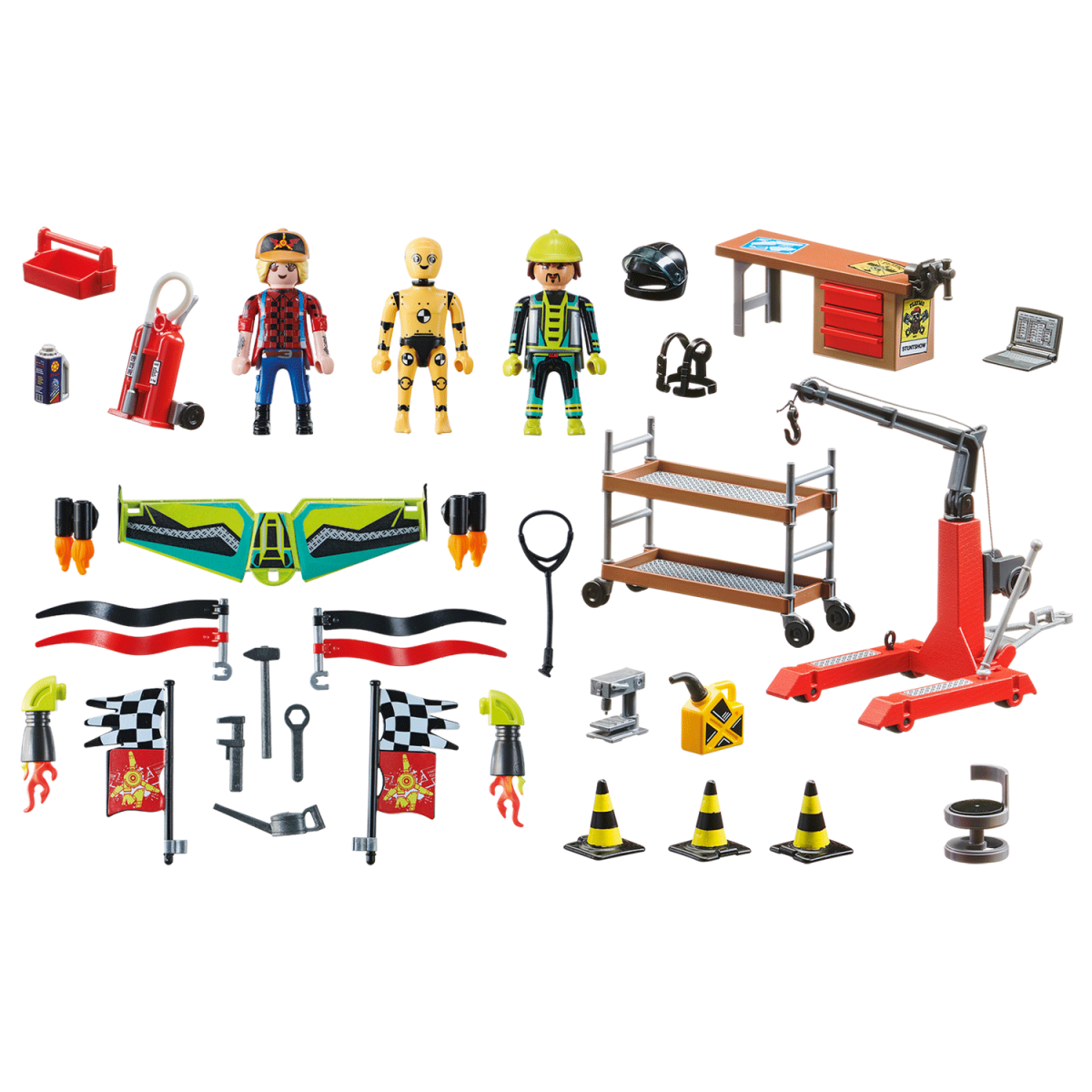 PLAYMOBIL® 70834 Air Stuntshow Servisní stanice