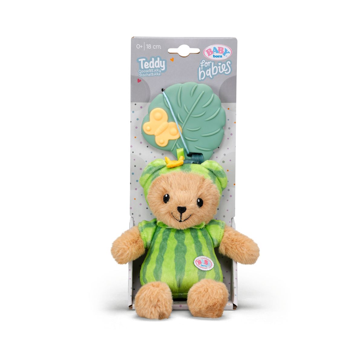 Baby Born Medvídek Teddy melounek 18 cm