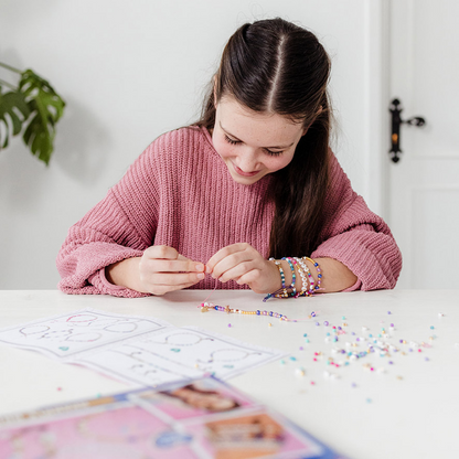 Craft Creative Sada na výrobu třpytivých náramků