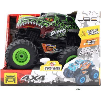 Alltoys Auto Dino kola 4 x 4 zelené