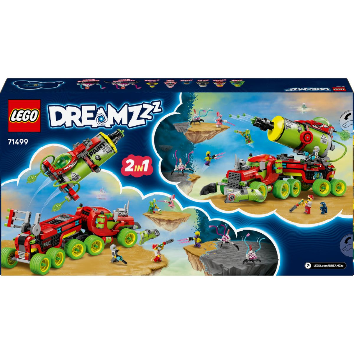 LEGO® DREAMZzz™ 71499 Mateovo vozidlo v podobě barvy ve spreji