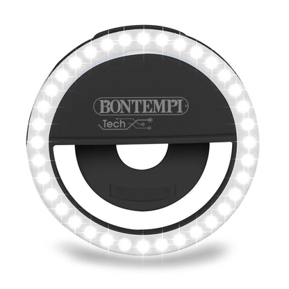 Bontempi Mini kruhové světlo s dvěma bezdrátovými klopovými mikrofony