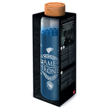 Stor S.L. Skleněná láhev s návlekem 585 ml, Hra o trůny
