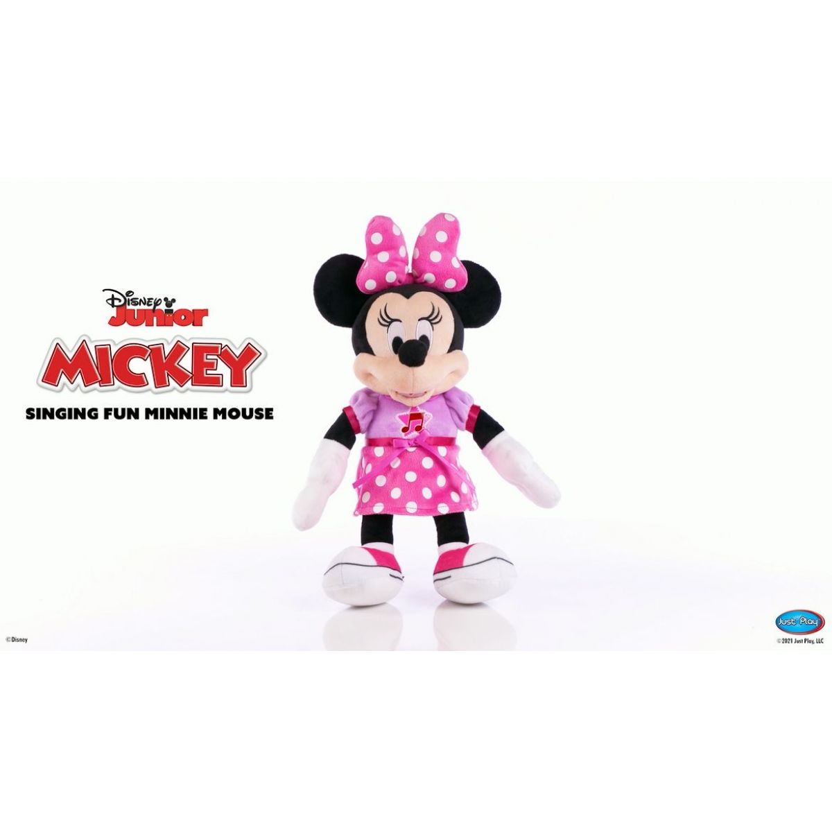 Just Play Mickey Mouse zpívající plyšák Minnie 30 cm