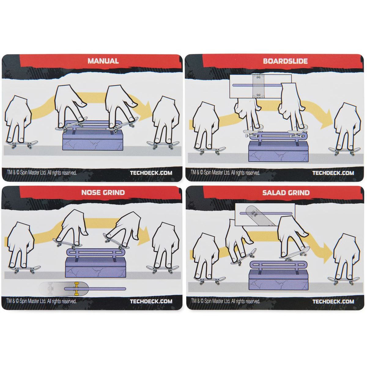 Tech Deck Fingerboard dvojbalení s překážkou Collect and Challenge