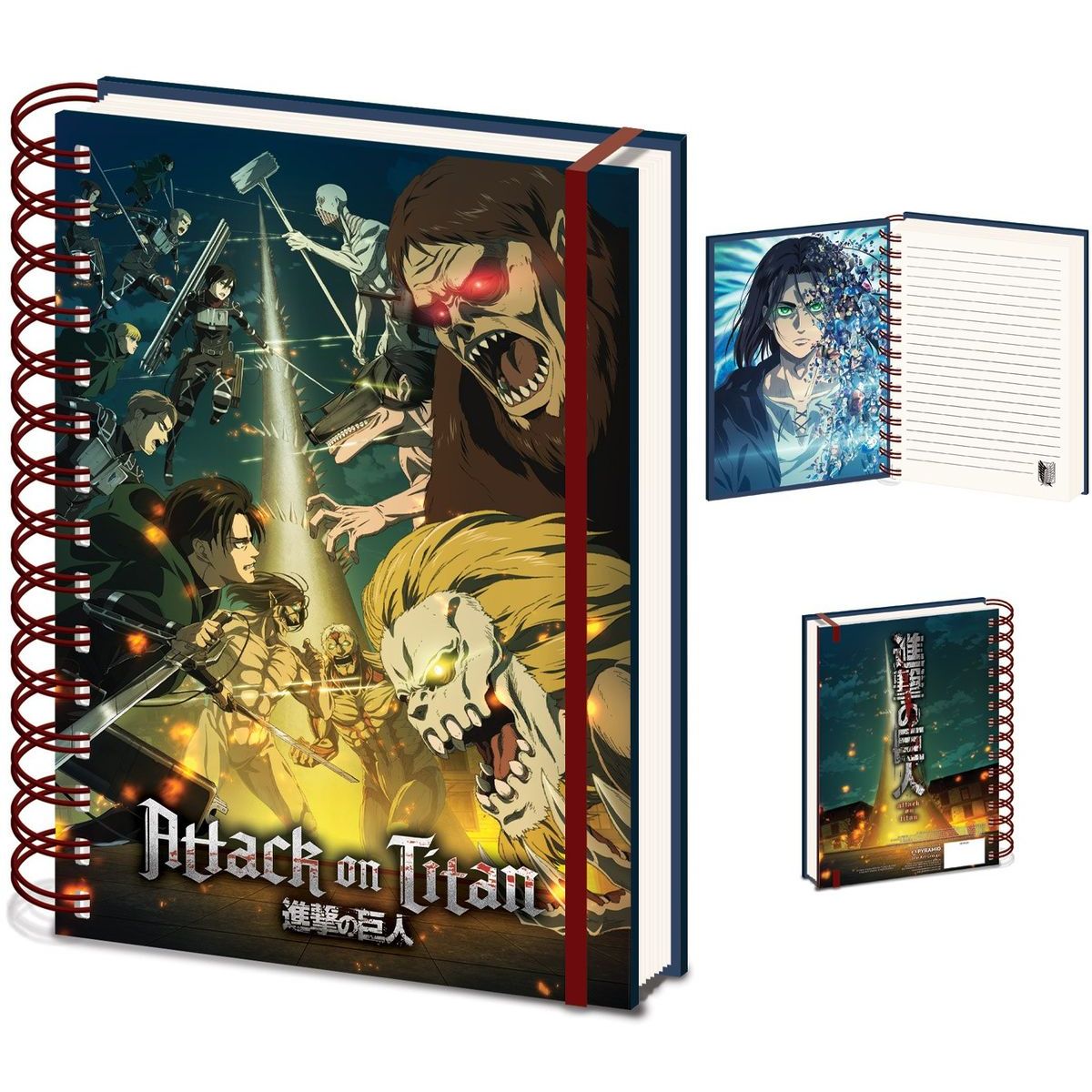 Pyramid International Attack on Titan Blok kroužkový