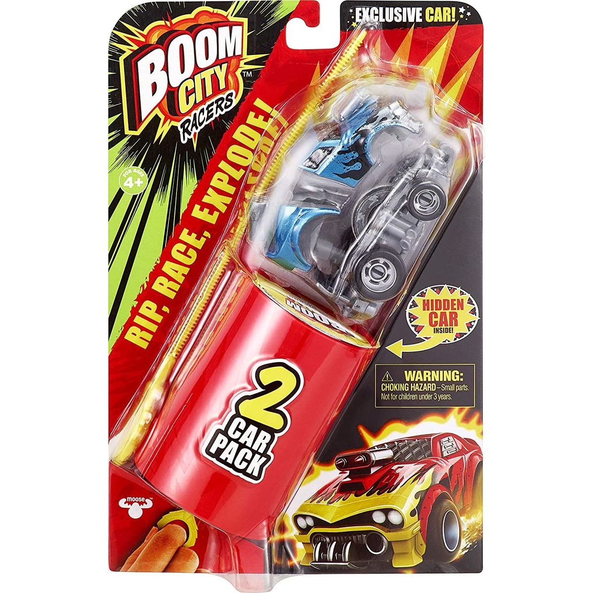 Boom City Racers FIRE IT UP! X dvojbalení, série 1