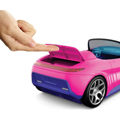 Hot Wheels RC Barbie růžový kabriolet