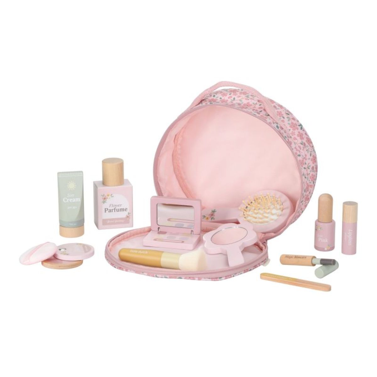 Little Dutch Kosmetická taštička s příslušenstvím Pink