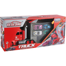 Alltoys Hrací set kamion a 4 autíčka