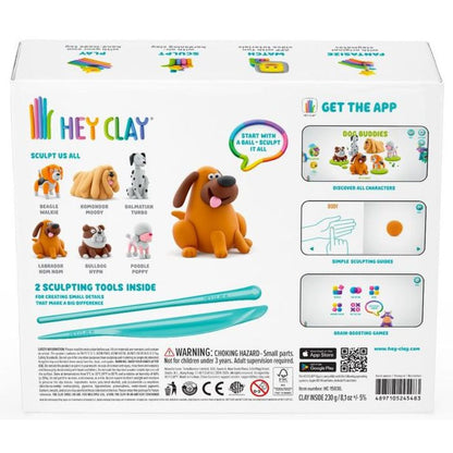 HEY CLAY SET DOG BUDDIES 15PK CEE