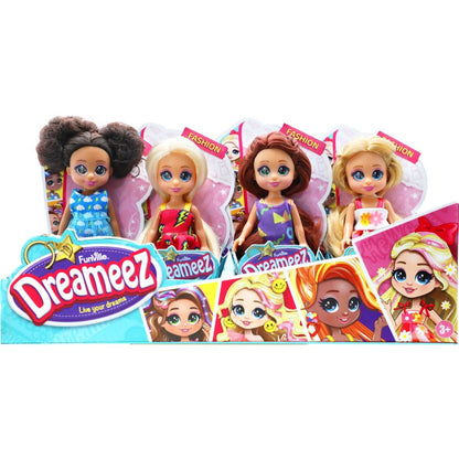 Funville Dreameez mini panenka v kornoutku blond vlásky