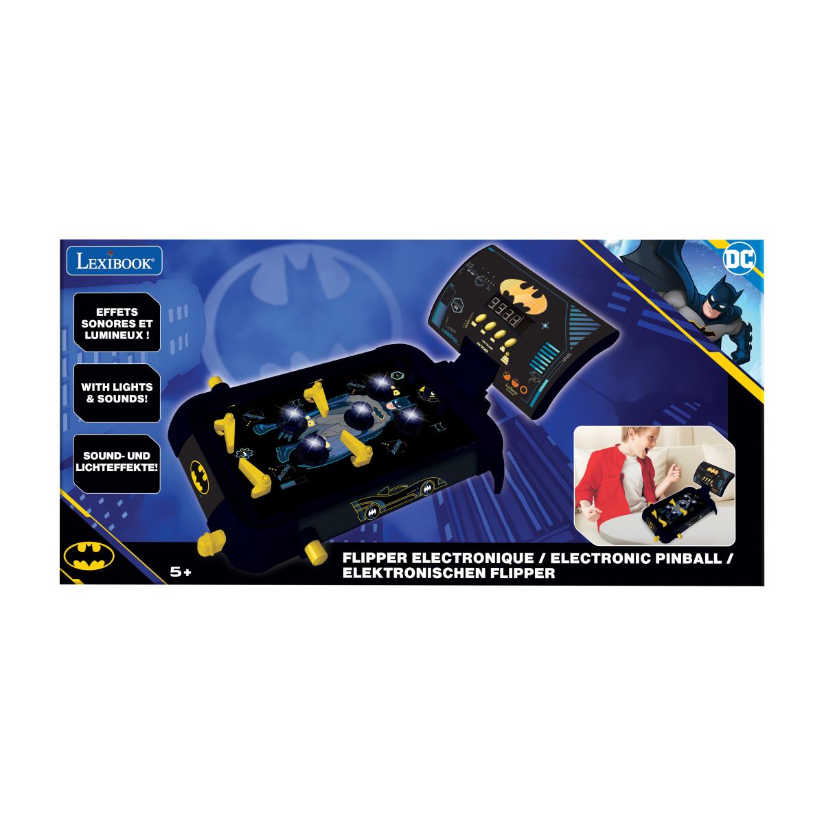 Lexibook Elektronický stolní pinball Batman