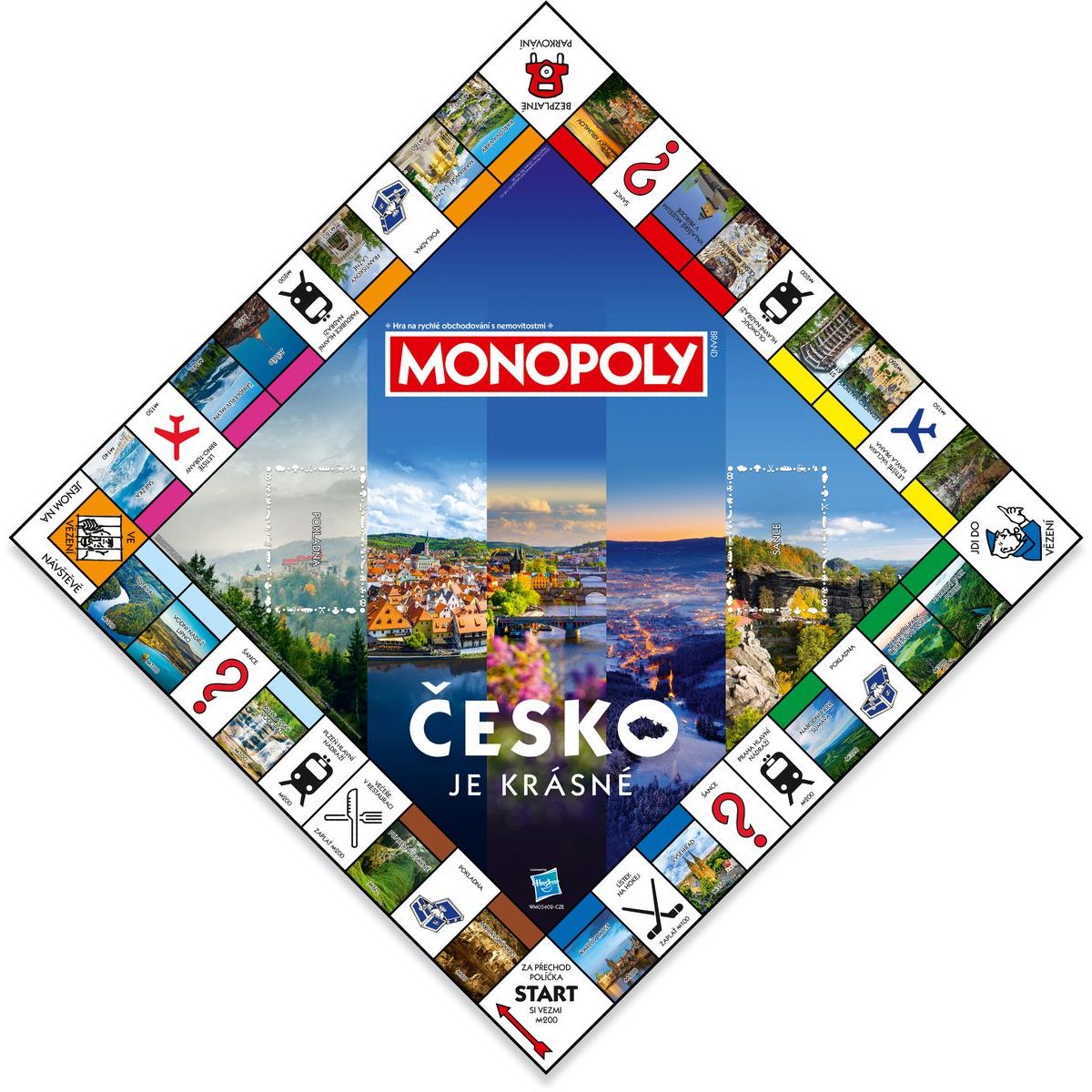 Monopoly Česko je krásné Společenská hra