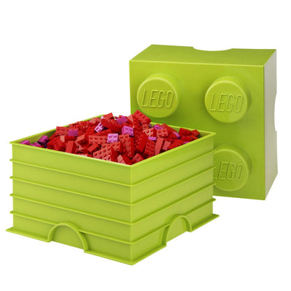 LEGO® Úložný box 25 x 25 x 18 cm světle zelená