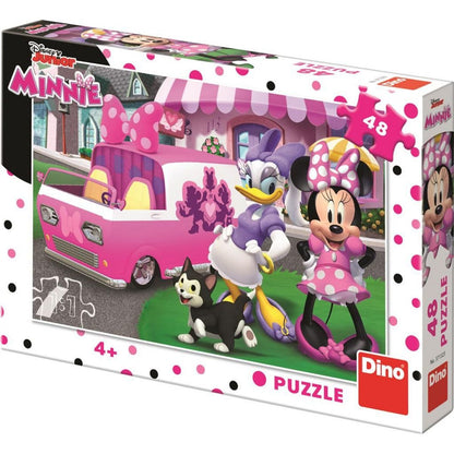 Dino Puzzle Minnie a Daisy 48 dílků