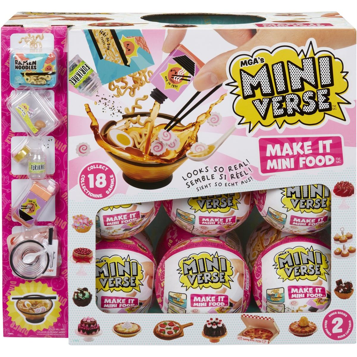MGA's Miniverse - Mini Food Občerstvení, série 2B