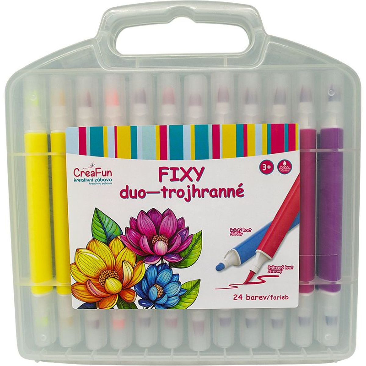 Sparkys FIXY DUO trojhranné 24 barev