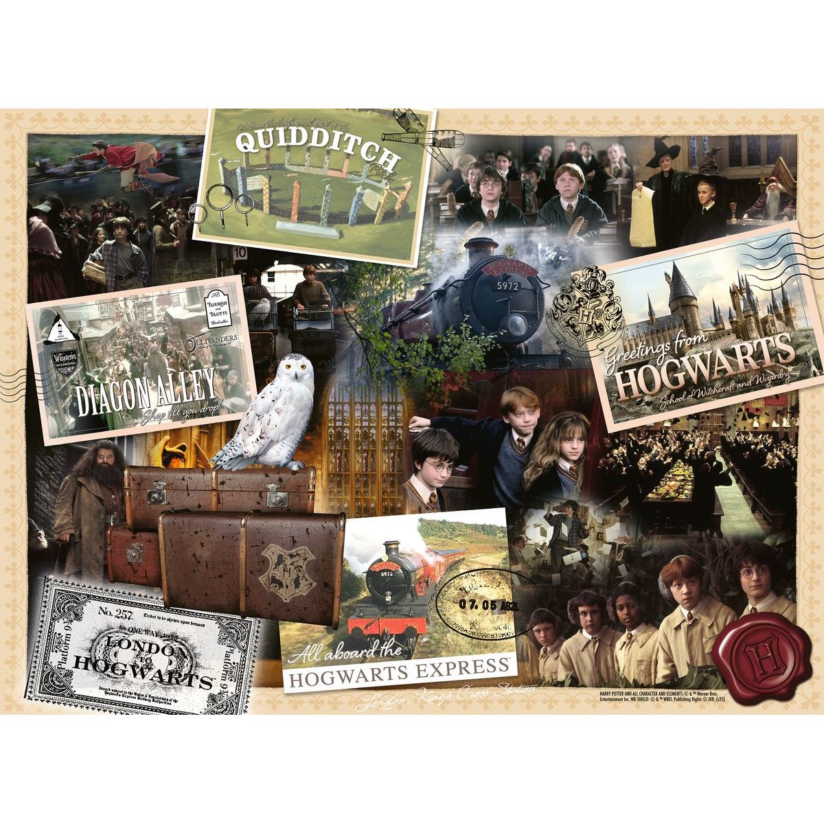 Harry Potter: Kouzelný svět 300 dílků