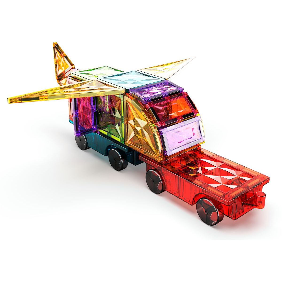 Geomag Magnetic Tiles Auta 24 dílků