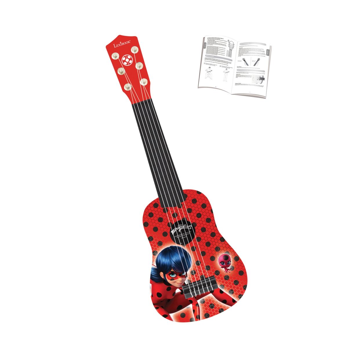Lexibook Moje první kytara Kouzelná beruška 53 cm