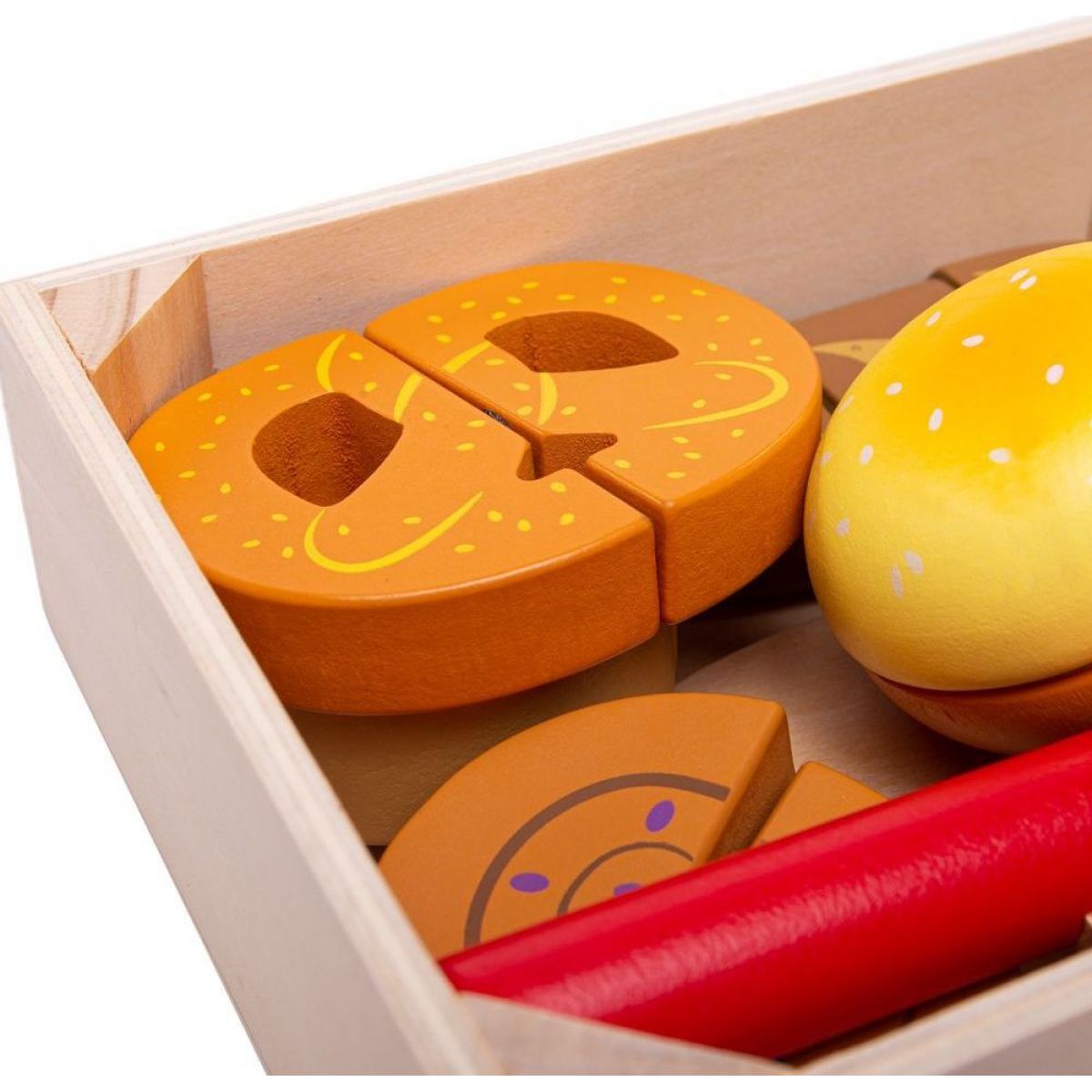 Bigjigs Toys Krájecí pečiva v krabičce